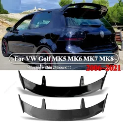Kit alerón trasero ABS negro brillante VW Golf MK5-MK8 (2006-2021)