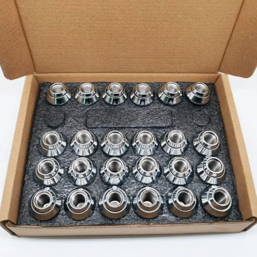 20 piezas tuercas de rueda, tornillos para Ford Focus Mondeo Kuga EcoSport M12x1,5 hexagonal 19mm de espesor 31mm