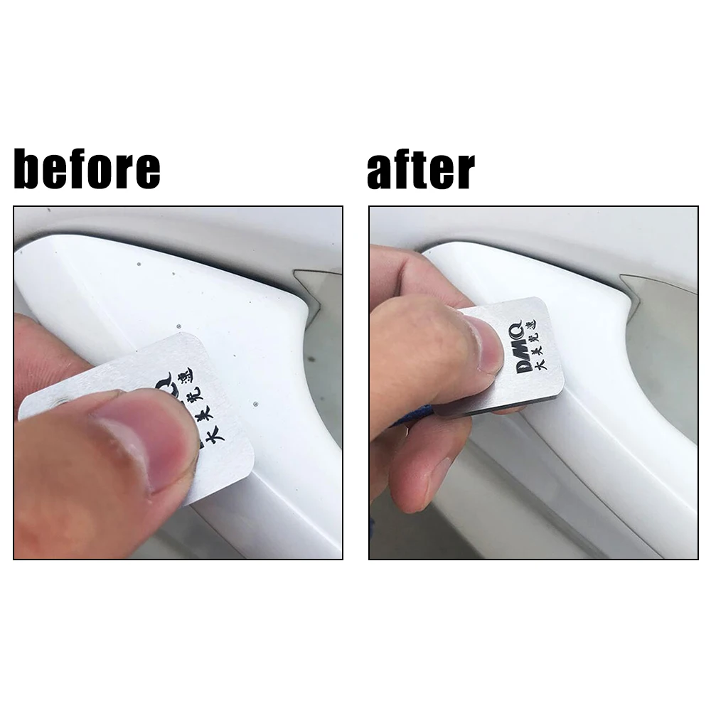 Kit de reparación de pintura para coche con raspador y pulidor - imagen 4