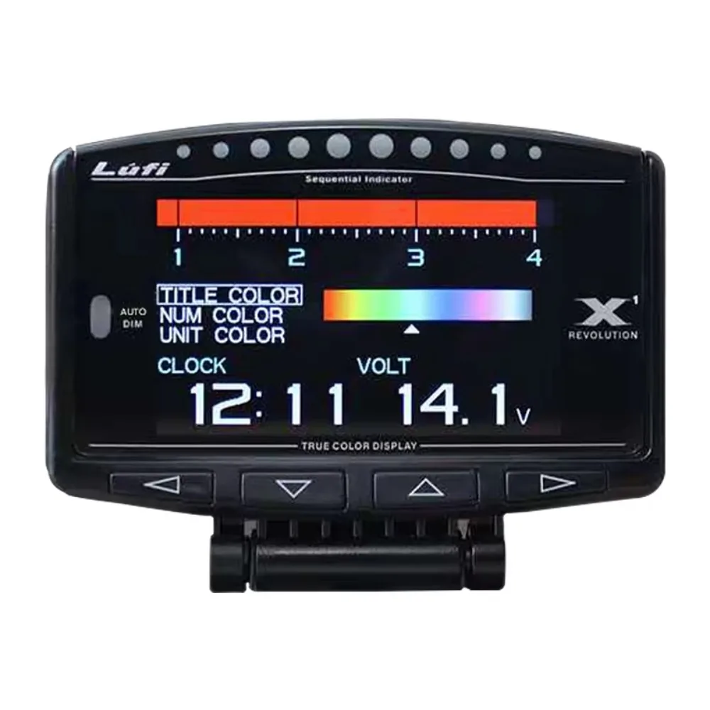 Medidor digital OBD2 Lufi X1: velocidad, agua, turbo – universal - imagen 2