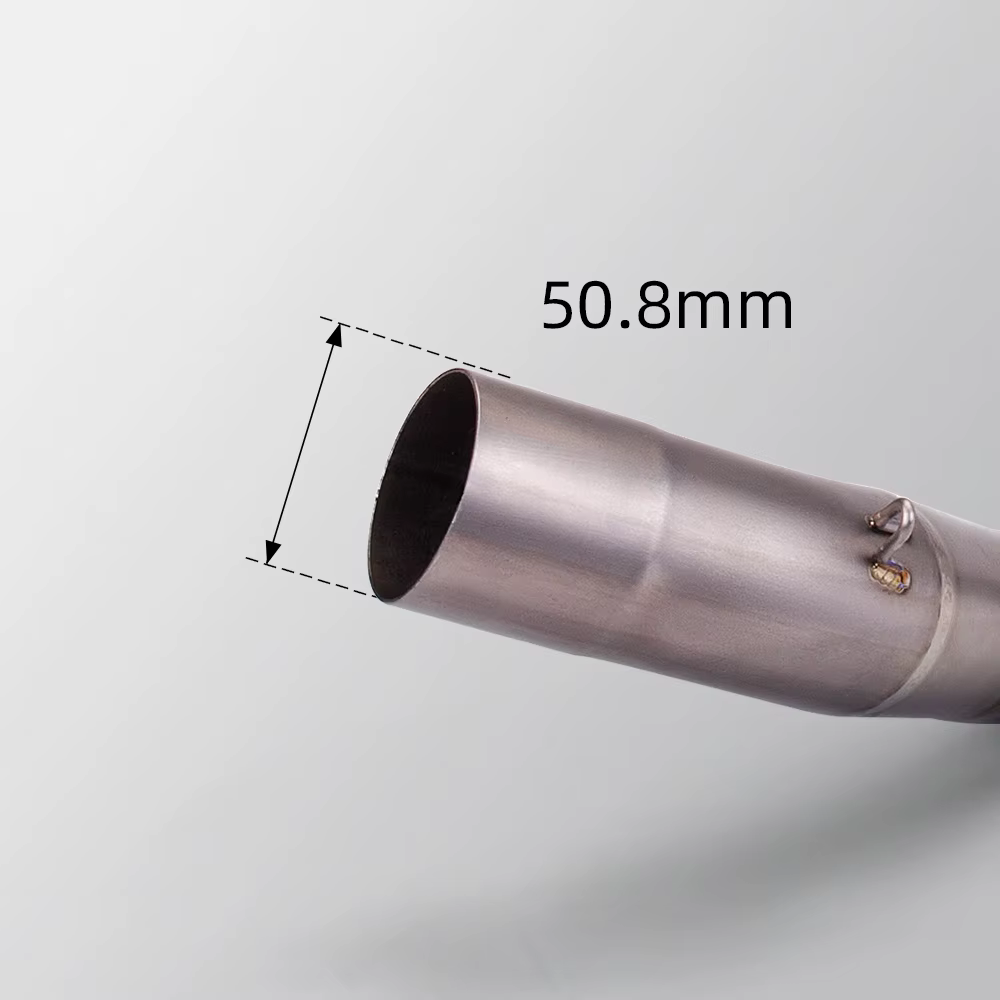 Para YAMAHA R3 R25 MT05 MT03 sistema de Escape completo para motocicleta Escape Slip On tubo frontal tubo de enlace tubo de escape completo 2015-2023 - imagen 5