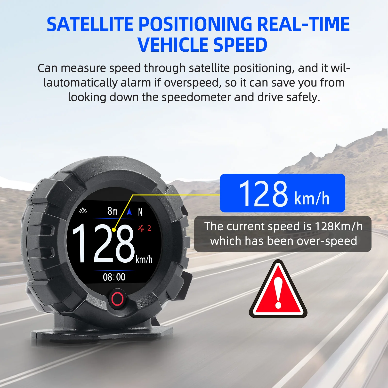 Instrumento GPS multifunción para coche y rutas todoterreno