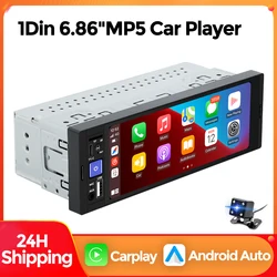 MEKEDE Radio multimedia con CarPlay y Android Auto – pantalla táctil