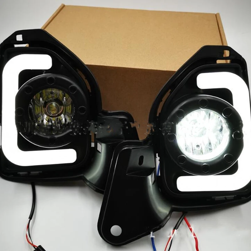 Toyota Hiace Luz diurna LED DRL con giro amarillo impermeable - imagen 2