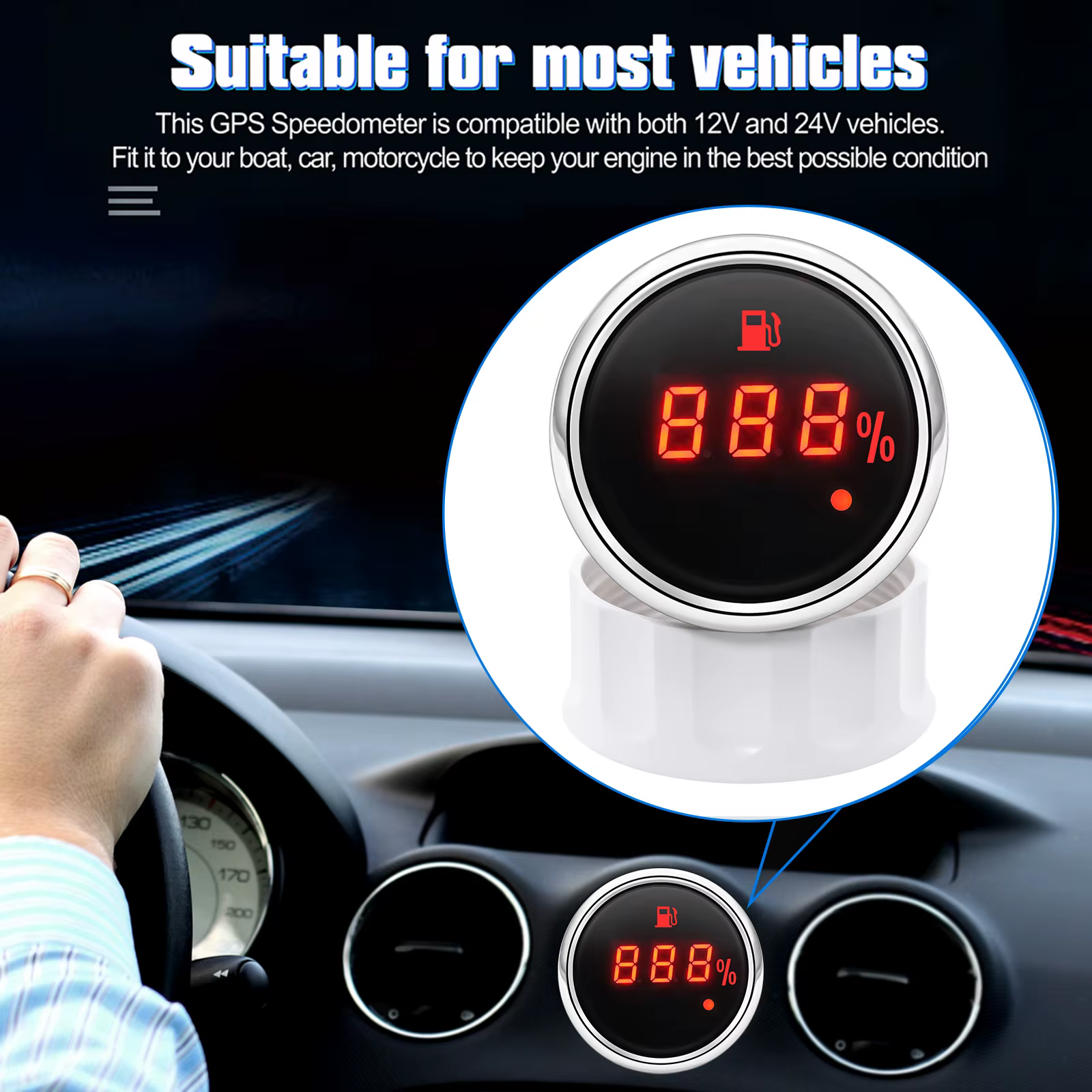 Sensor nivel combustible acero inoxidable 0-190Ω 100-600mm – Coche y barco - imagen 5
