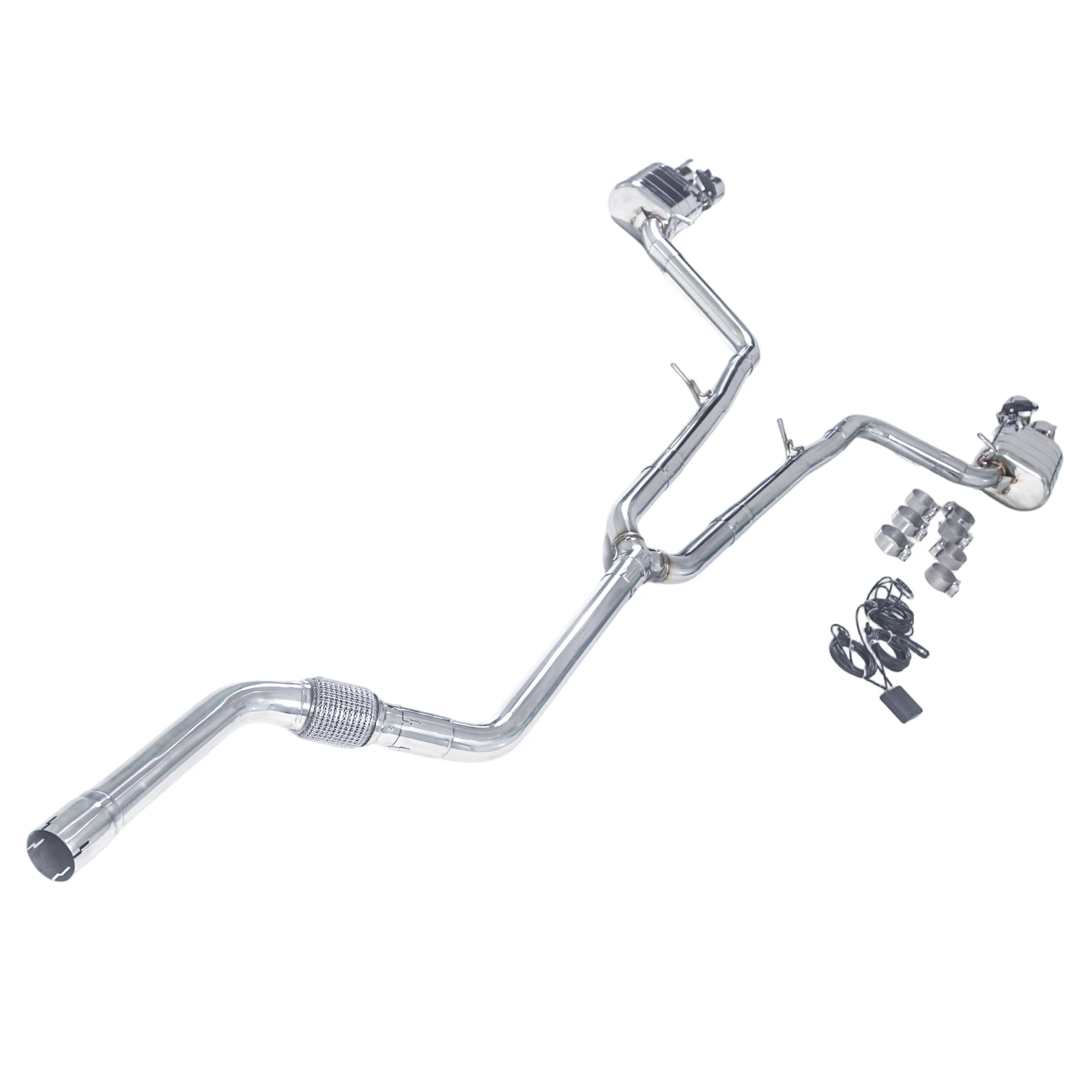 Silenciador de escape GFC Catback Jaguar XF 2.0T 2013-2017 tubo SUS304 - imagen 5