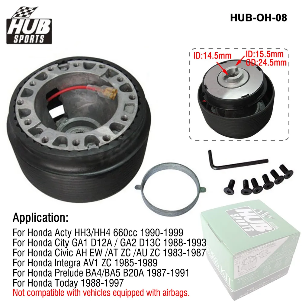 Kit adaptador Boss para volante de liberación rápida de 6 orificios - imagen 4