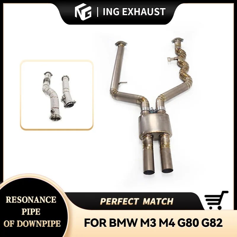 Kit Inyector Titanio BMW M3 M4 G80 G82 G83 3.0T Biturbo con Bajante
