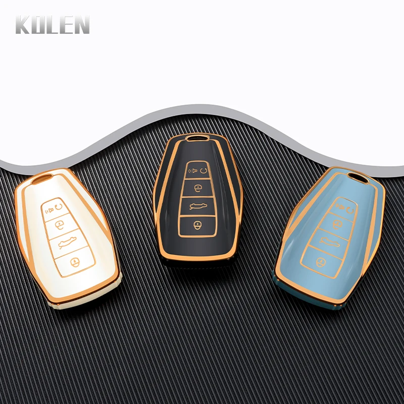 Funda de TPU para mando Geely Coolray, X6 y Emgrand - imagen 3