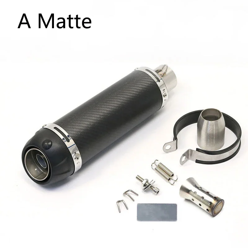 Silenciador de moto de fibra de carbono 51 mm con DB killer - imagen 5