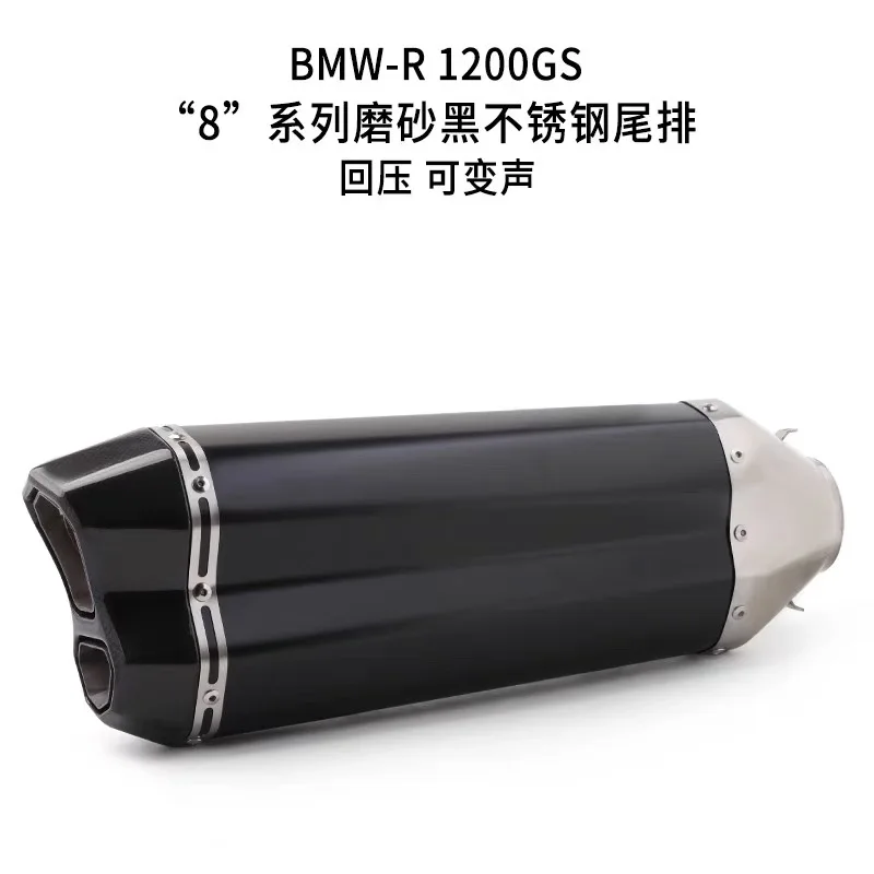 Silenciador central inox para BMW R 1200 GS y S 1200 XR - imagen 5