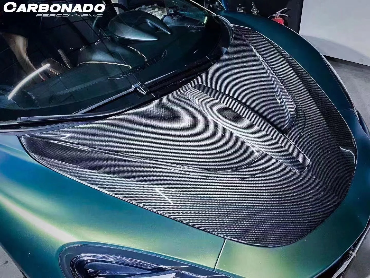Capó de fibra de carbono estilo N para McLaren 540S 570GT 720S - imagen 4