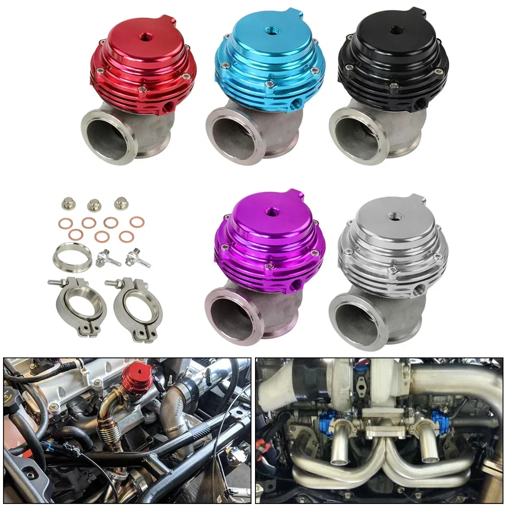 Wastegate turbo externa 38 mm universal con brida en V - imagen 4