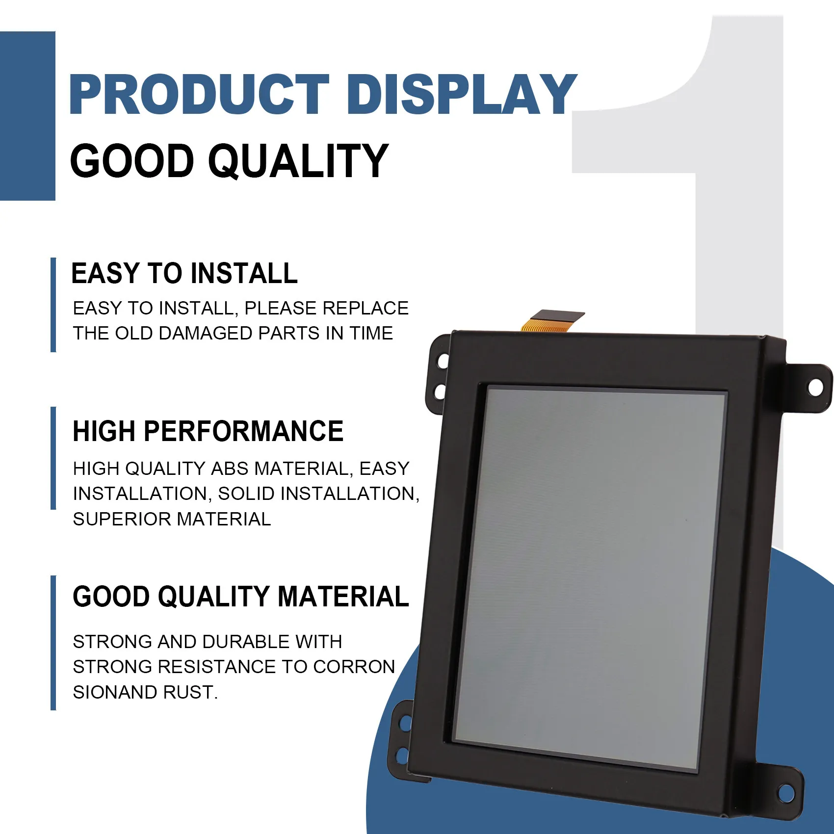 Panel monitor LCD Komatsu excavadoras PC200 PC220 PC300 PC400-7 - imagen 3