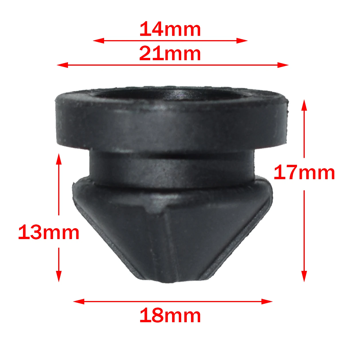 Tapa guarda soporte de goma filtro de aire 07C133588 – VW Golf, Audi, Seat y Skoda - imagen 2