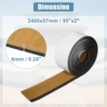 2400x57mm Brown A