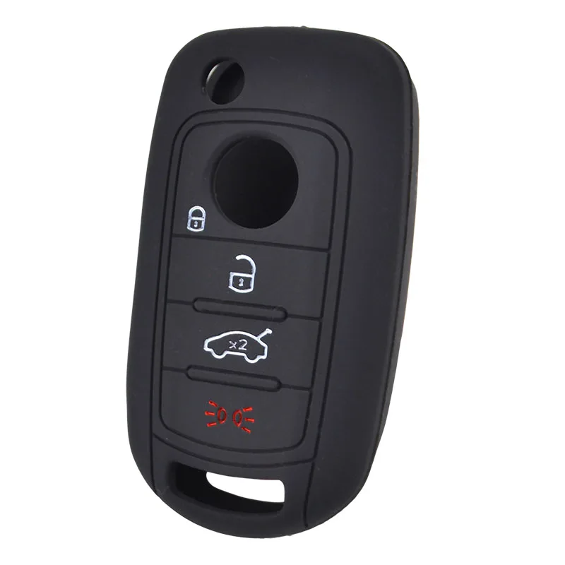 Funda llave silicona AX con tapa – Fiat 500X Egea Dodge Neon - imagen 2