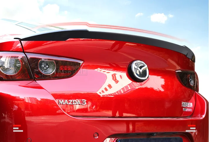 Alerón trasero para maletero en ABS Mazda 3 Sedan Axela - imagen 2