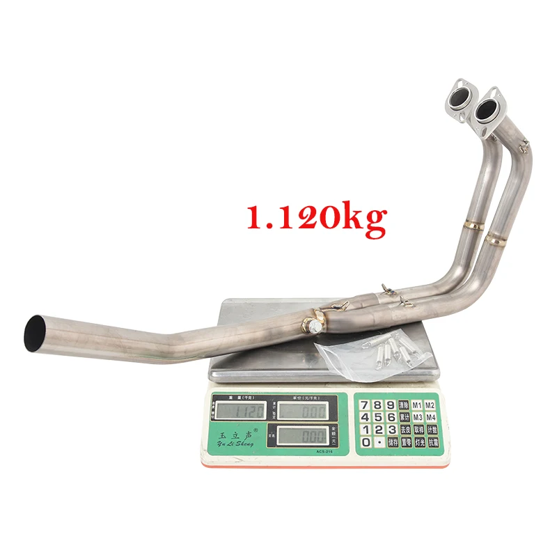 Tubo de enlace titanio para Kawasaki Ninja 250/400 y Z400 - imagen 5