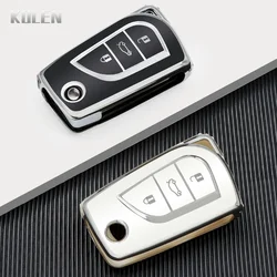 Funda de TPU para llave Toyota Auris, Corolla, Yaris y RAV4