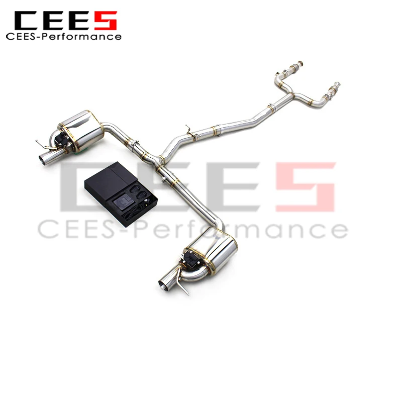 Escape Catback Cees Valve Mercedes-Benz E43 E400 AMG 3.0TT 2016-2018 - imagen 2