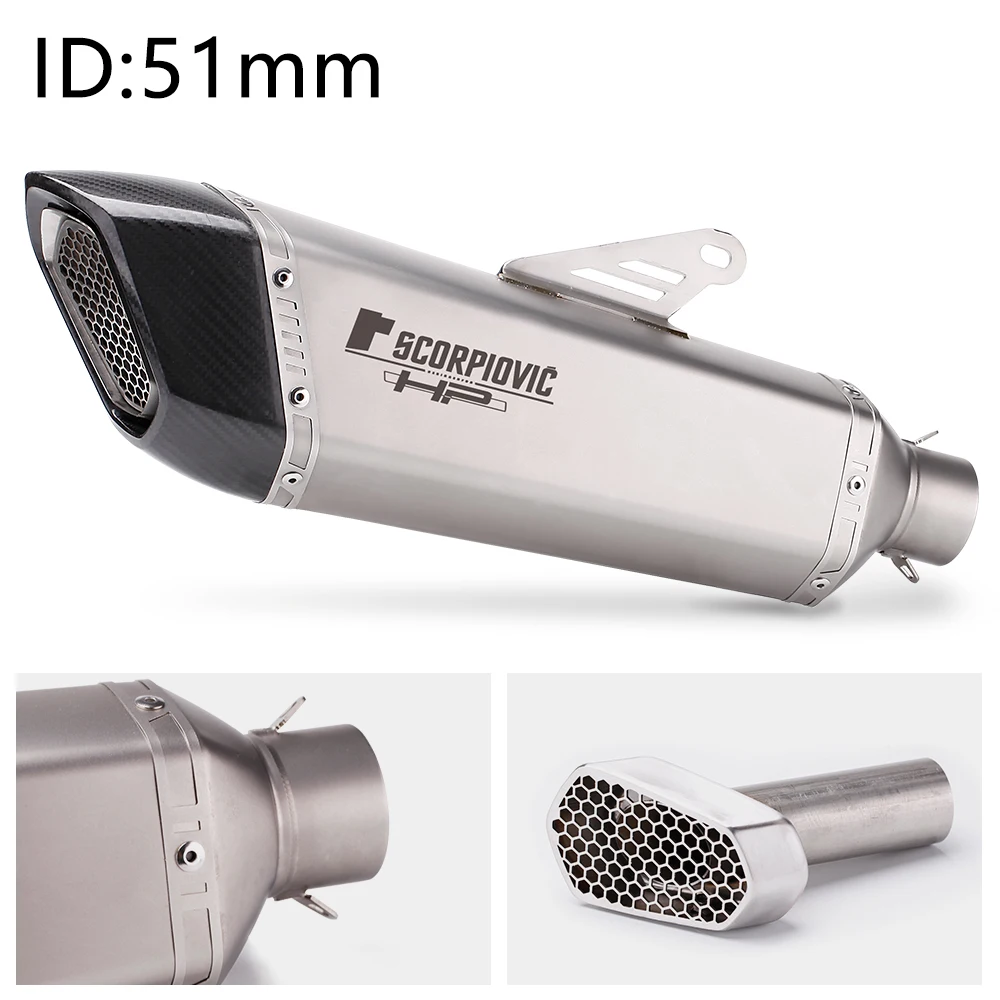 Tubo de escape modificado original para GSX750, Z900 y S1000RR - imagen 3