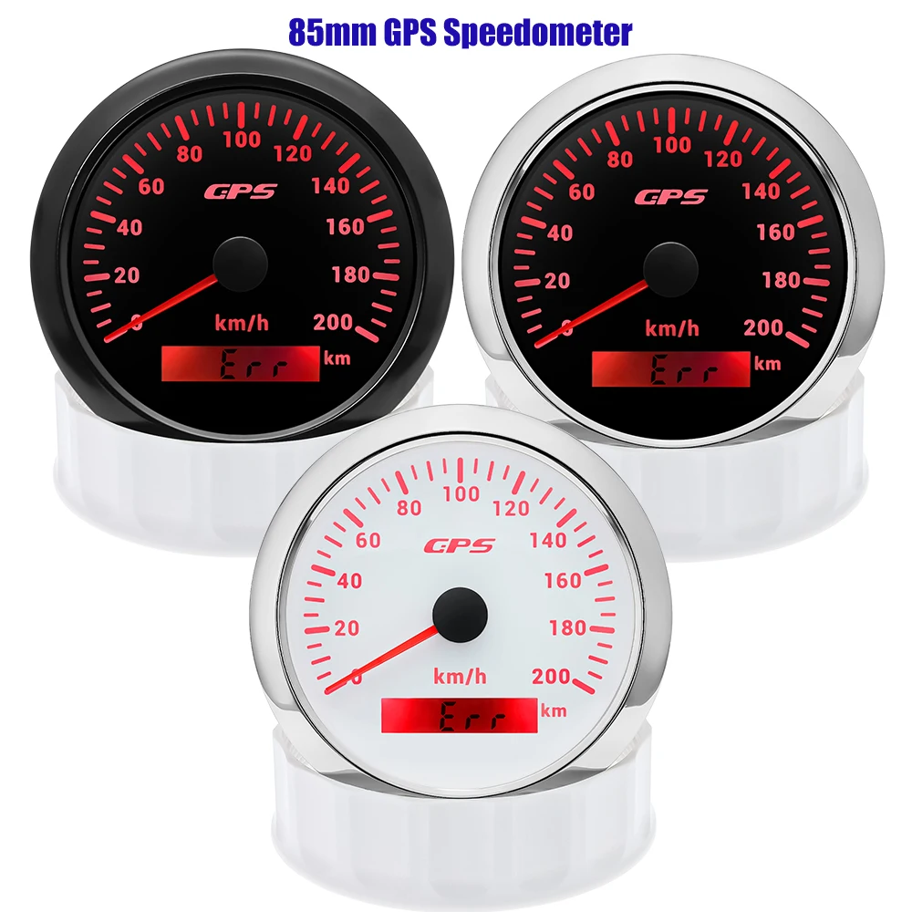 Velocímetro GPS 85 mm para moto y coche con retroiluminación multicolor - imagen 2