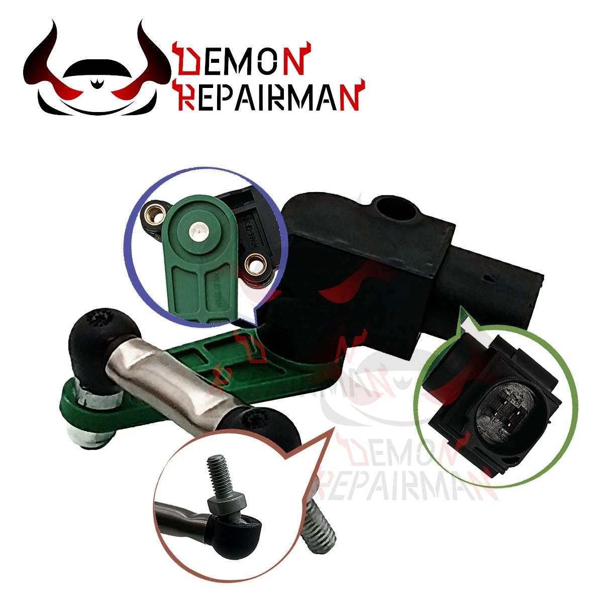 6006514-00-B Air suspension ride height sensor for AC Shelby Cobra AC Two-Litre Acura CLI CSX ILX Integra 73581 600651400B - imagen 4