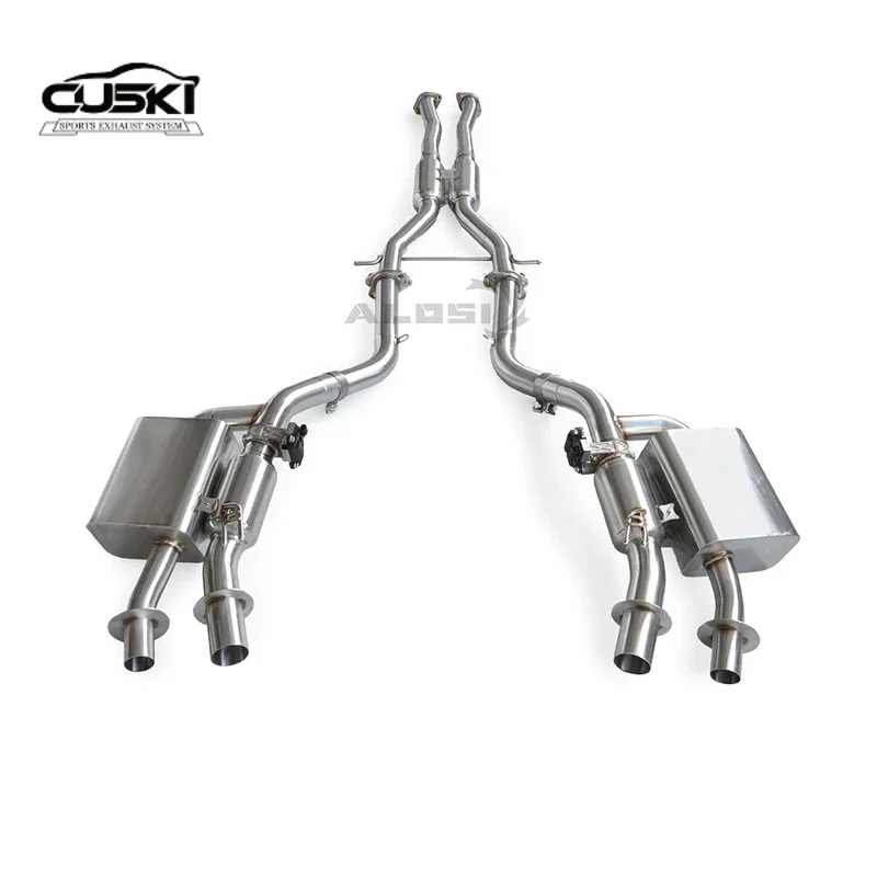 Escape Catback con Válvula - Hyundai Genesis 3.3T 2018-2023 Acero Inoxidable