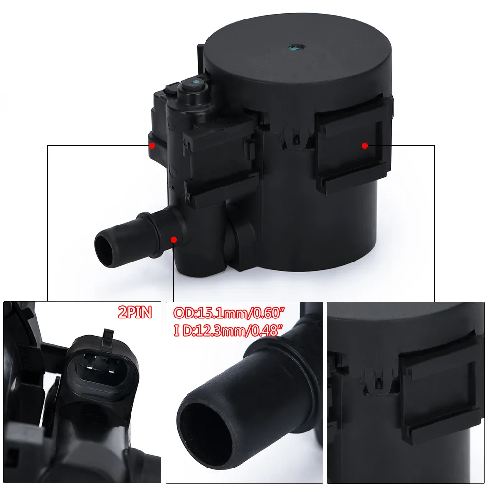 Válvula Solenoide de escape de purga del tanque de vapor EVAP 25932571 para 03-10 GMC Cadillac Hummer - imagen 4