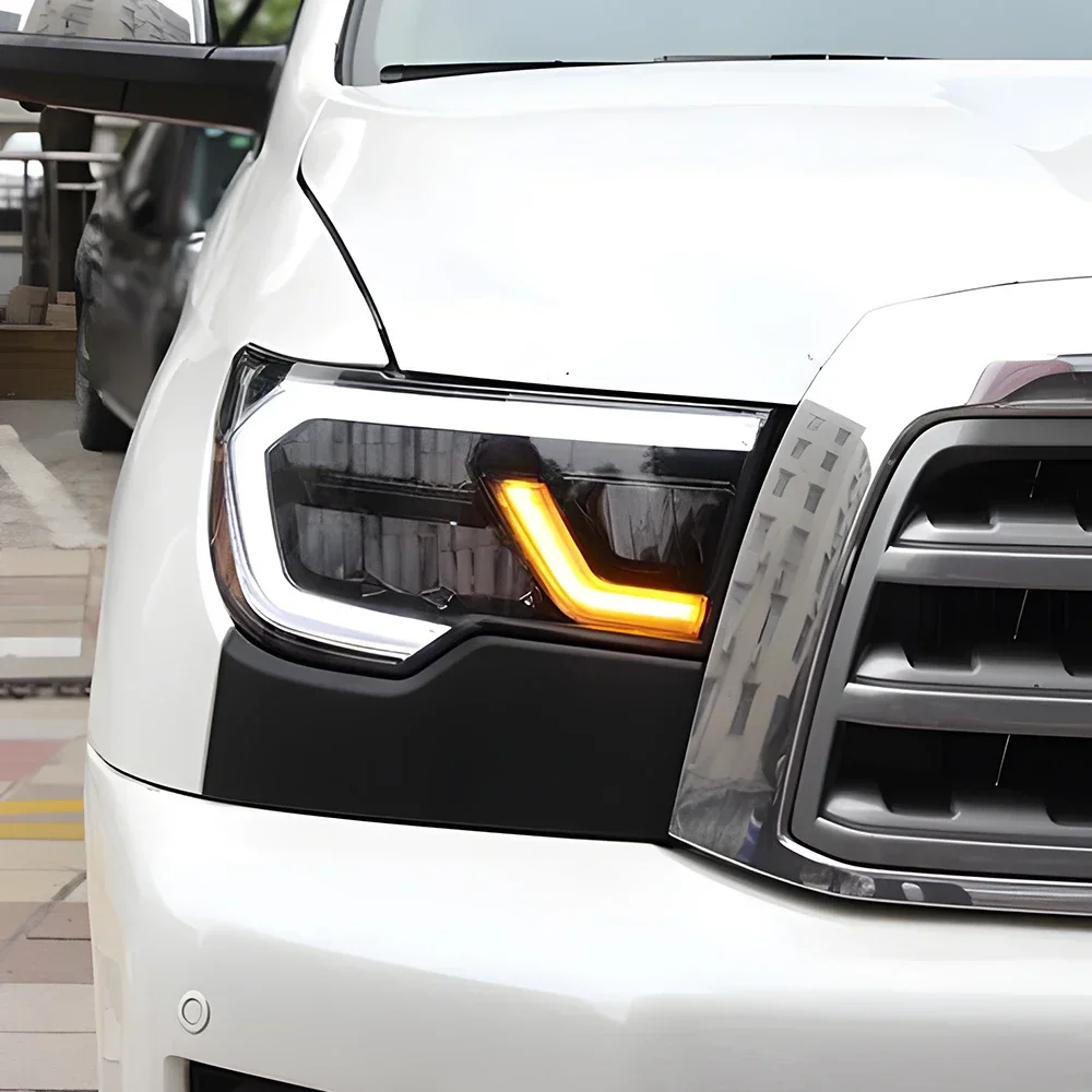 Faros LED estilo proyector para Toyota Tundra Sequoia 2007-2013 - imagen 5