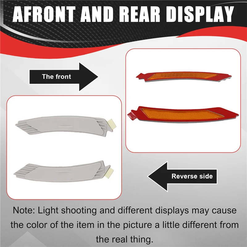 AB56 reflector lateral parachoques BMW Serie 3 E90/E91 328i 2009-2011 - imagen 3