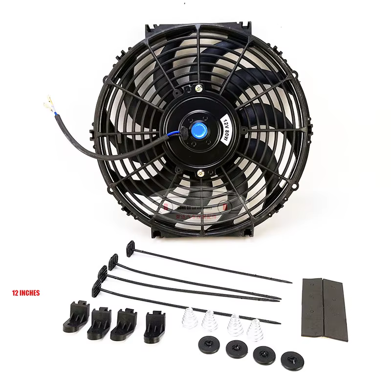 Kit ventilador de refrigeración aire acondicionado coche 12V universal