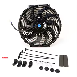 Kit ventilador de refrigeración aire acondicionado coche 12V universal