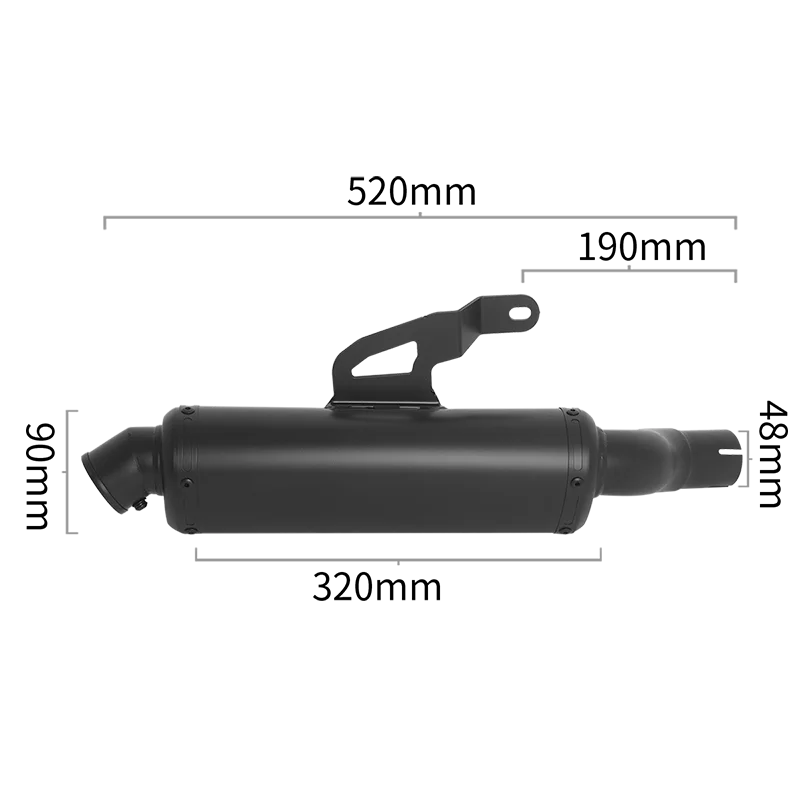 Slip On Triumph Speed 400 Scrambler 400X 2024-25 – Escape tubo medio - imagen 3