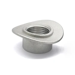 Casquillo soldable de acero inoxidable para sonda lambda en el escape