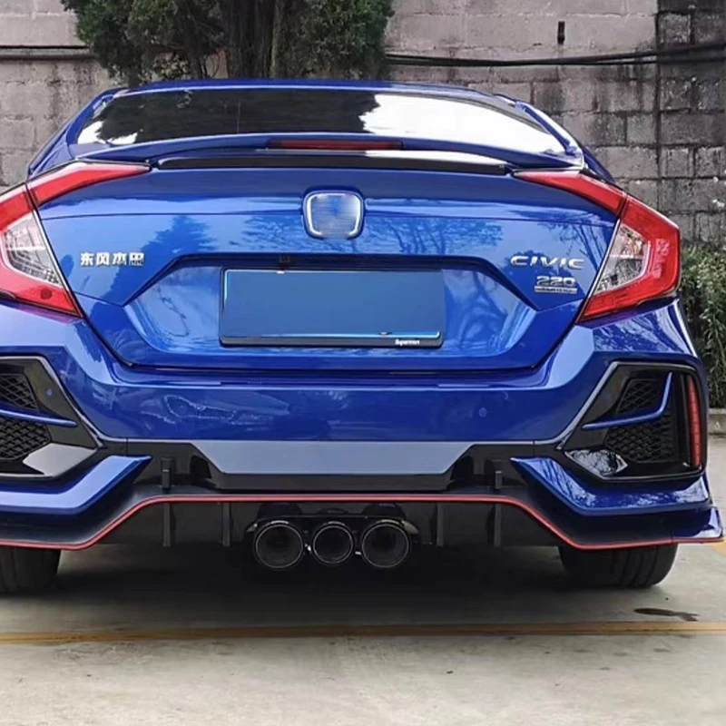 Alerón trasero tipo MC para Honda Civic X Sedán 2016-2020 - imagen 4