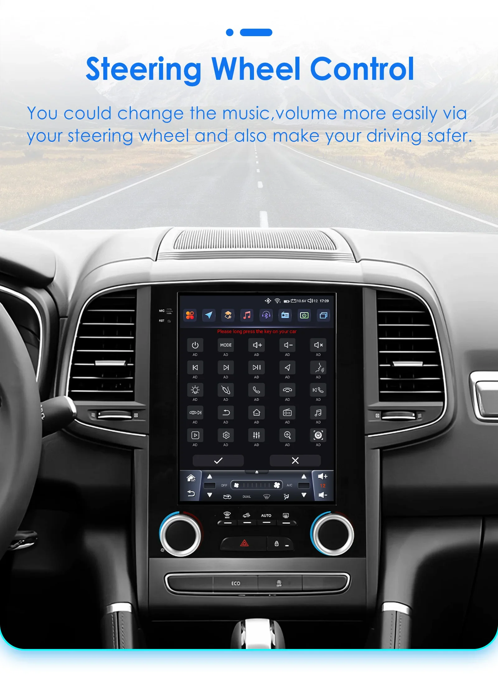 Autorradio Android 13 9,7 Renault Koleos Megane 4 Talisman Carplay 4G - imagen 4