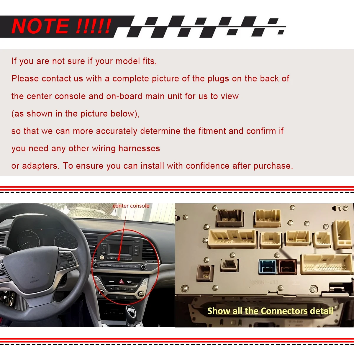 Radio con pantalla táctil