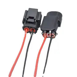 Shhworldsea conector eléctrico doble pin hembra-macho