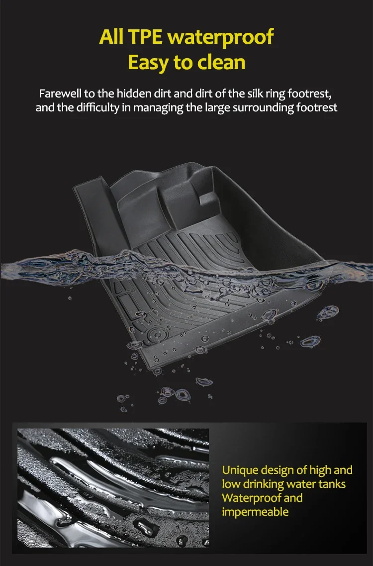 Vista del conjunto: superficie impermeable y fácil de limpiar