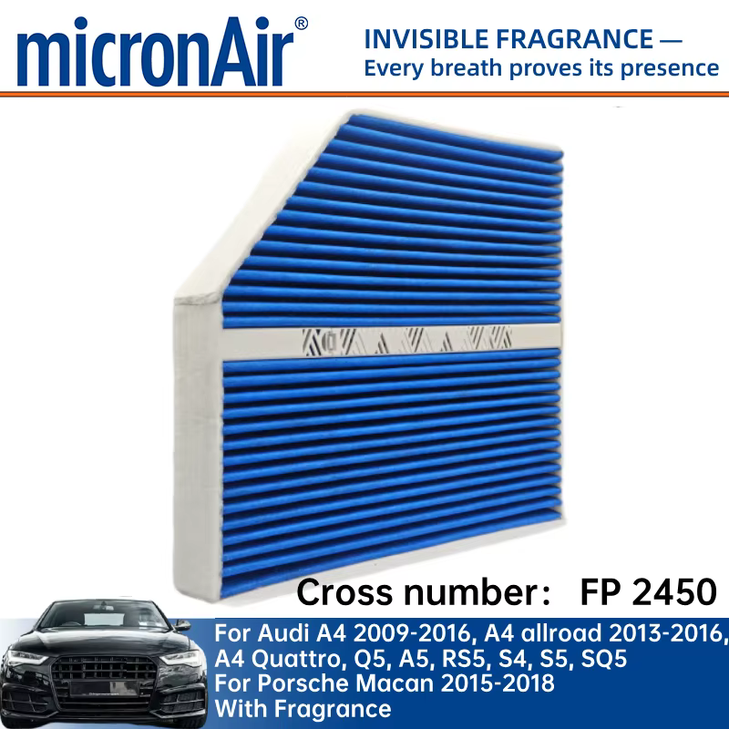 Filtro cabina micronAir FF771 para Audi A4, Q5, A5 y Porsche Macan