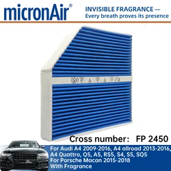 Filtro cabina micronAir FF771 para Audi A4, Q5, A5 y Porsche Macan