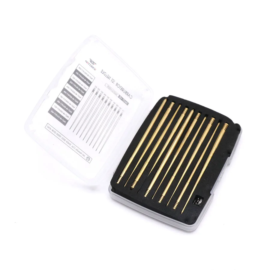 ZS Racing 10 Uds KEIHIN aguja de chorro N427-46-JFN/JFQ/JFG/JJD/JJE/JJF/JJG/JJJ/JJH con Clip aguja de aceite para PWK32 PWK34 Kit de reparación - imagen 5