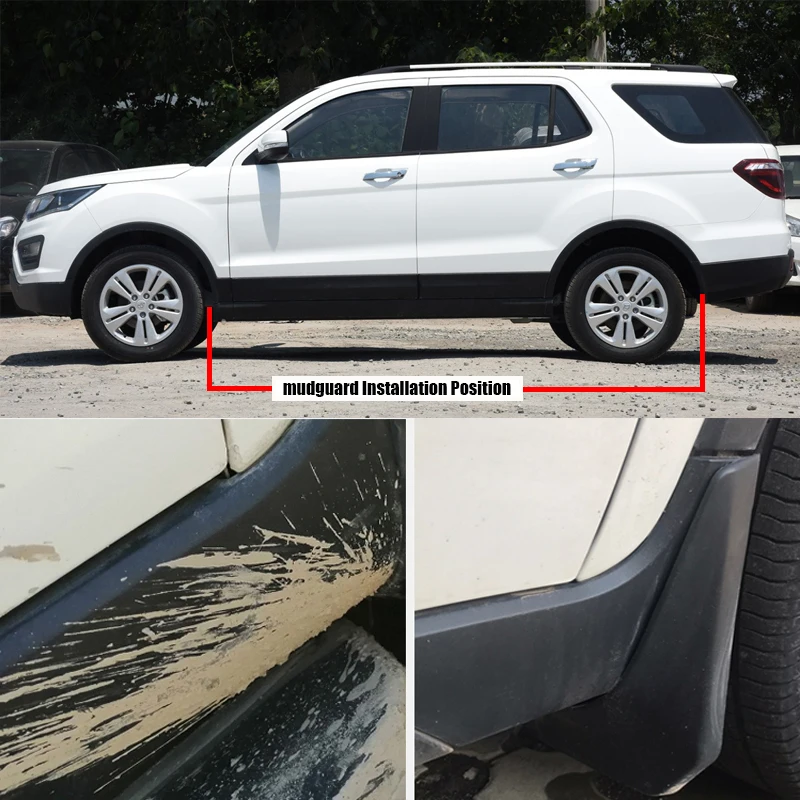 Changan CX70 Guardabarros Delantero y Trasero 2016-2019 - imagen 5