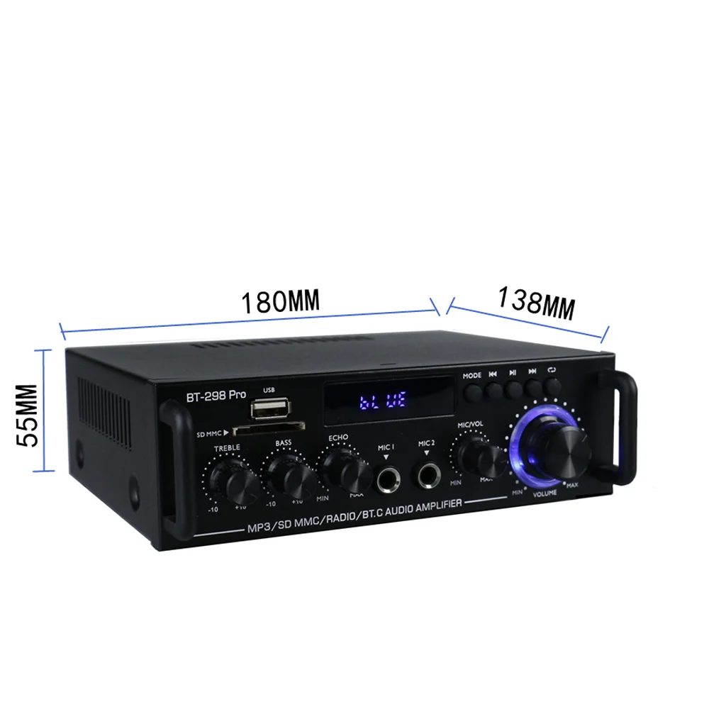 Amplificador Bluetooth Auto-partner 12V 50W RMS estéreo para coche - imagen 5
