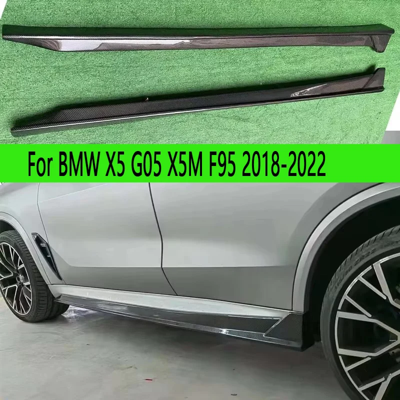 Faldas laterales carbono Cupwings para BMW X5 G05 y X5M F95