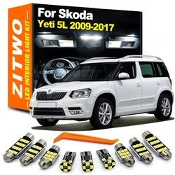 ZITWO Iluminación interior LED para Skoda Yeti 2009-2016