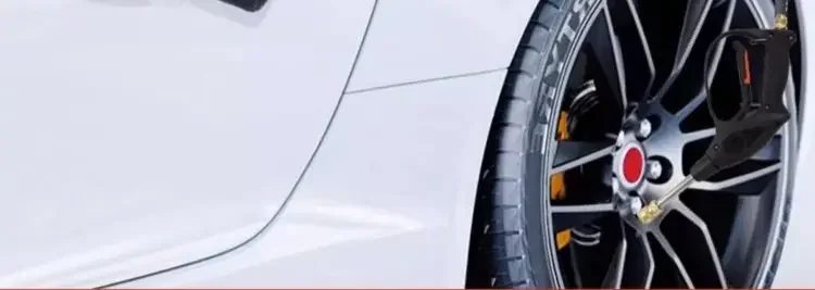 Detalle del brazo telescópico para lavado de vehículos