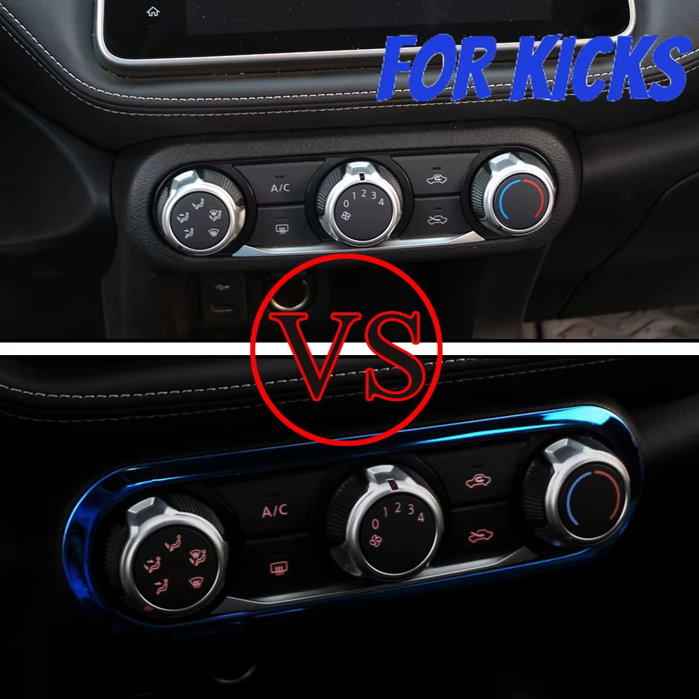 Embellecedor del mando del aire acondicionado Nissan Kicks 2017-2021 - imagen 2